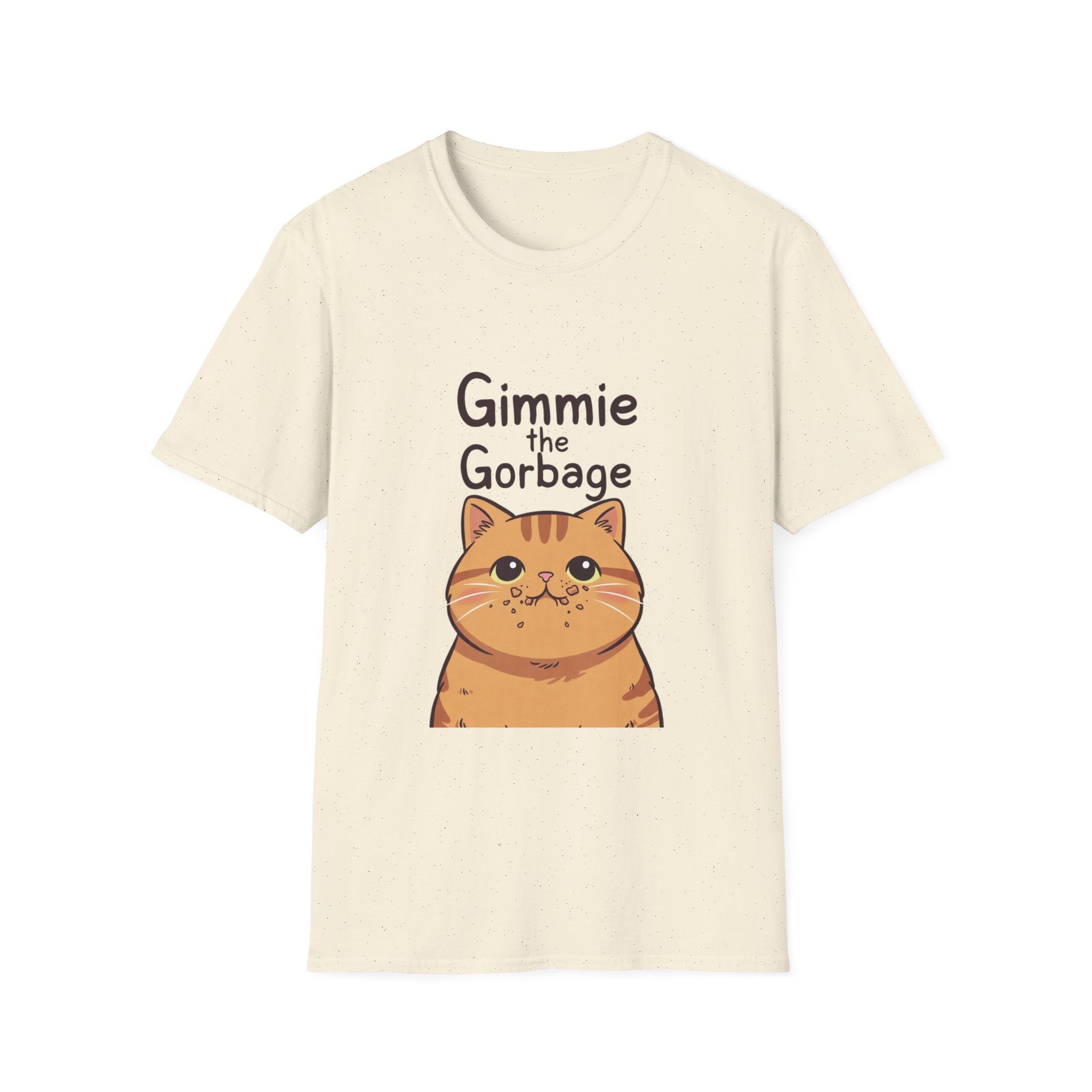 Gimmie The Garbage Cat T-Shirt — Cute Ginger Cat Graphic Tee
