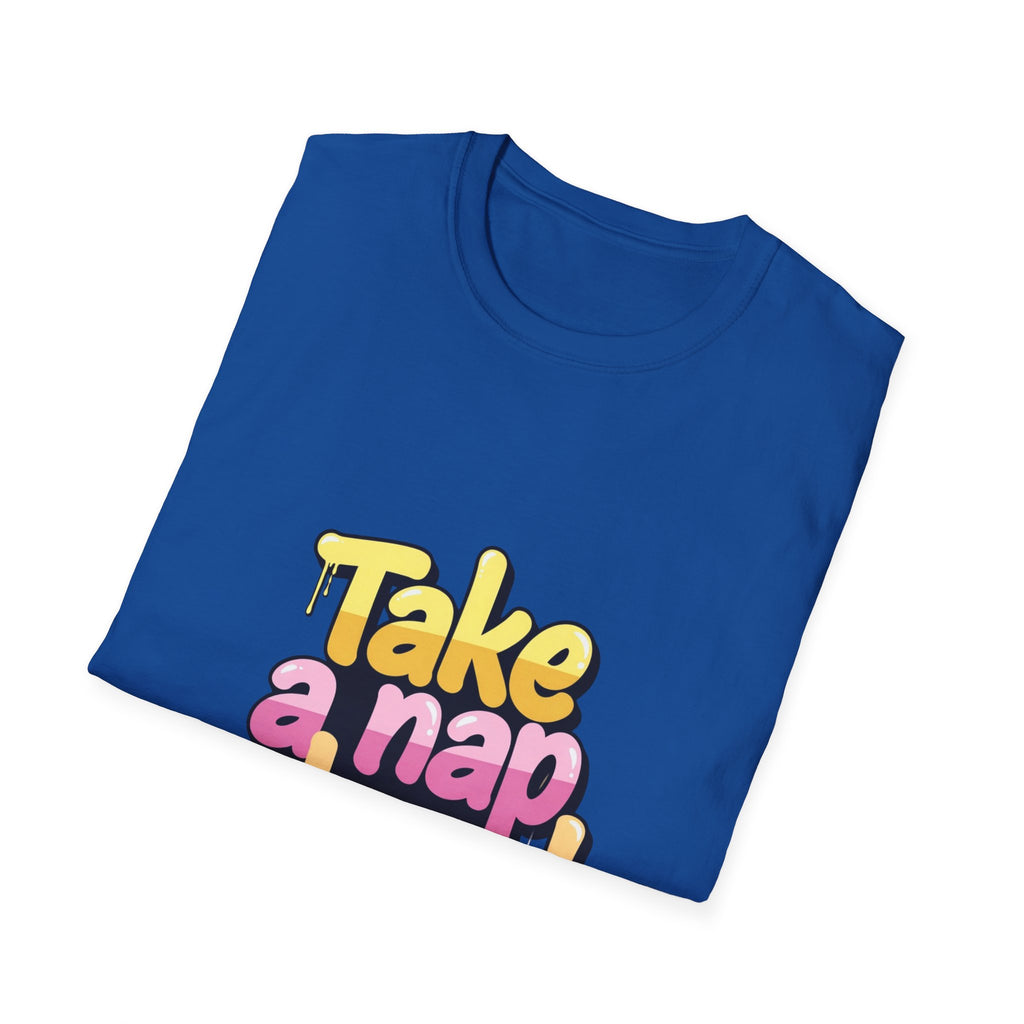 Take a Nap Playa! T-Shirt — Retro Drip Graphic Tee