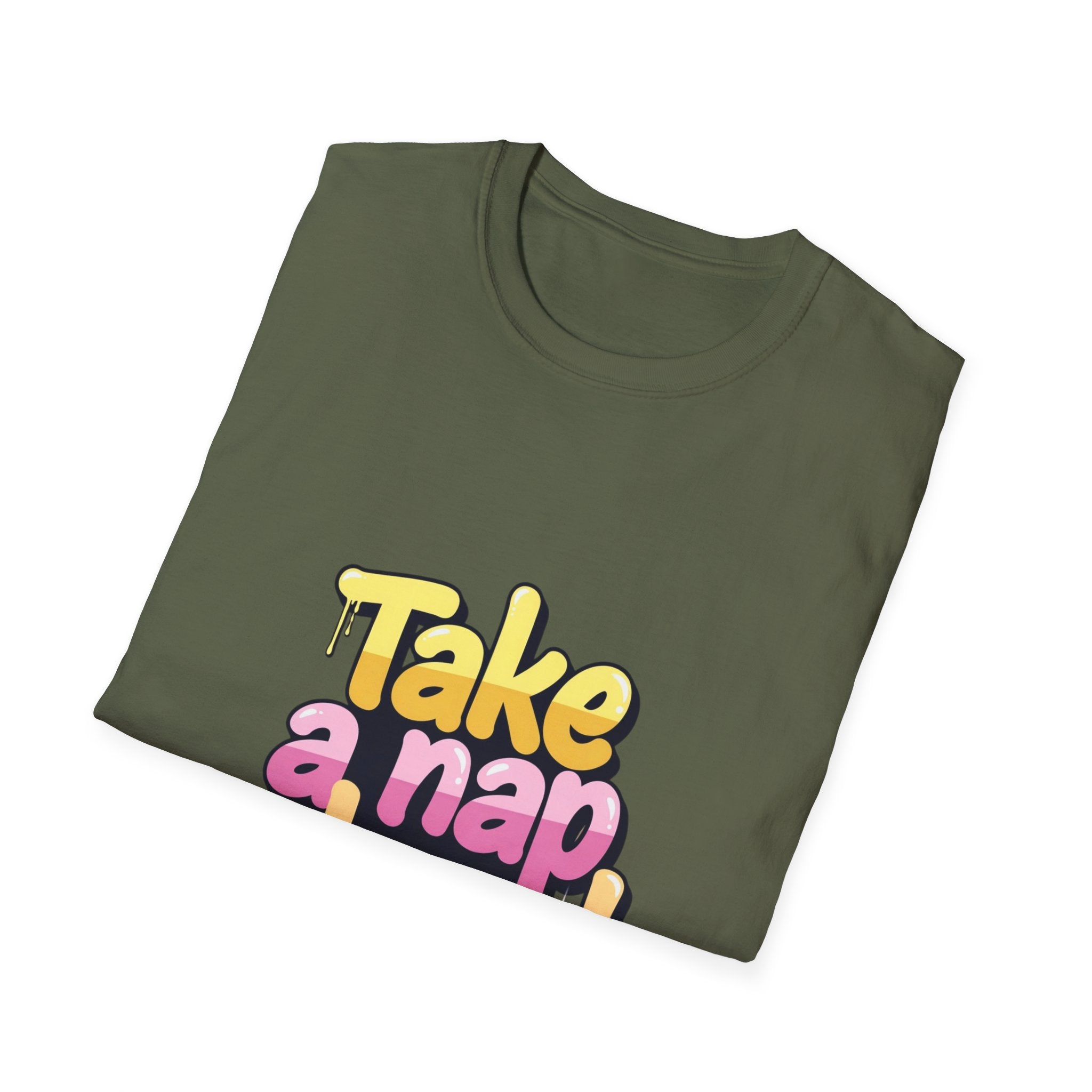 Take a Nap Playa! T-Shirt — Retro Drip Graphic Tee