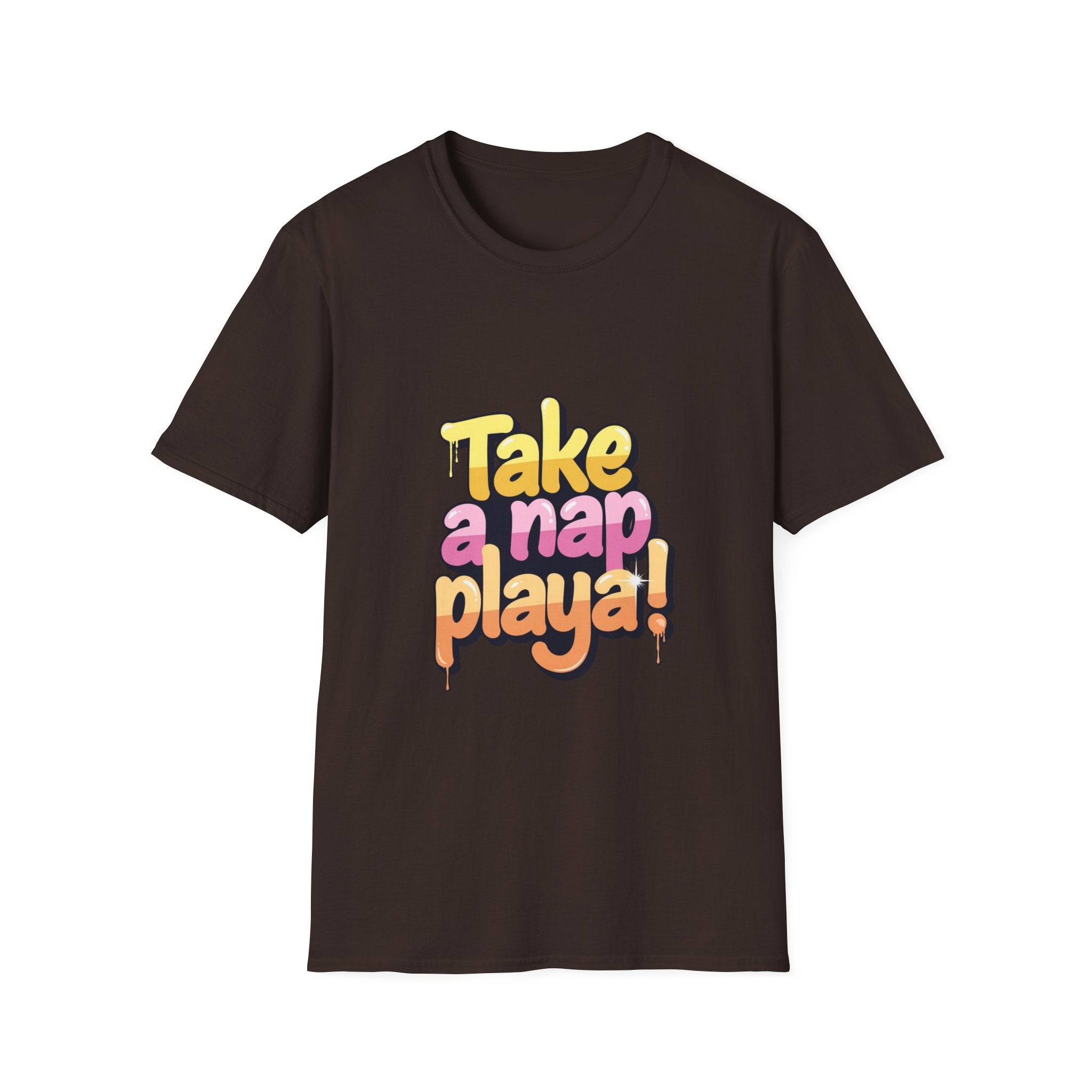 Take a Nap Playa! T-Shirt — Retro Drip Graphic Tee