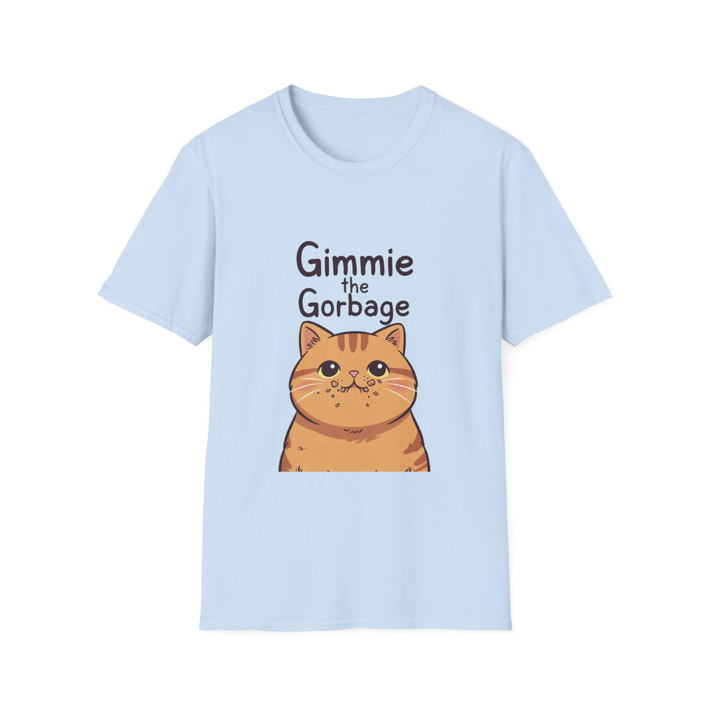 Gimmie The Garbage Cat T-Shirt — Cute Ginger Cat Graphic Tee