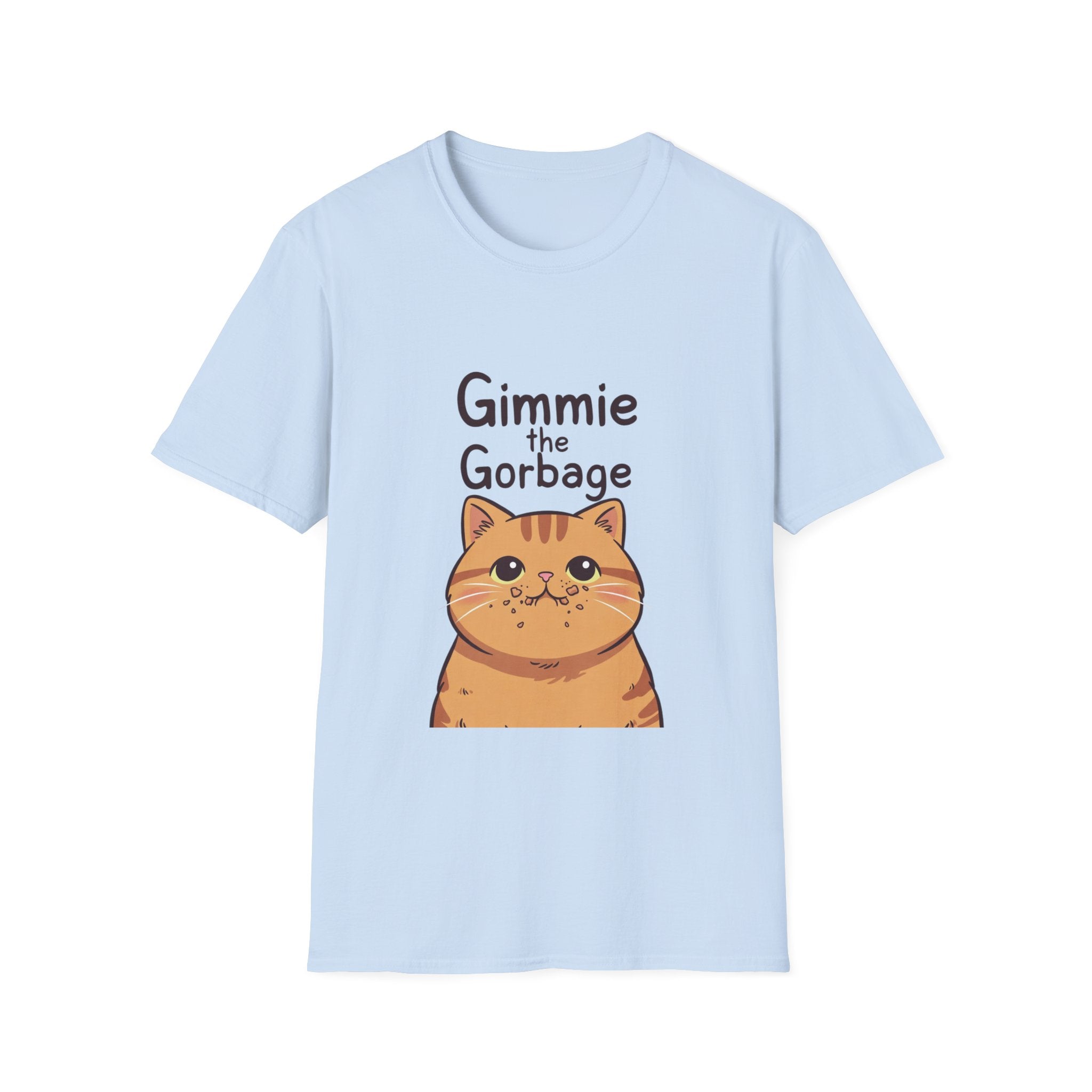 Gimmie The Garbage Cat T-Shirt — Cute Ginger Cat Graphic Tee