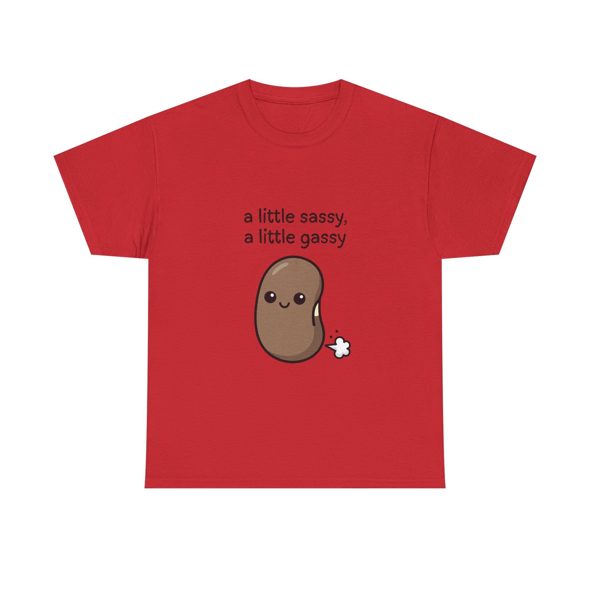 Funny "A Little Sassy, A Little Gassy" Potato T-Shirt